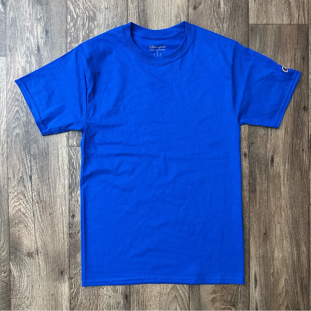 Champion Regular Base T-shirt Men’s Size S Blue